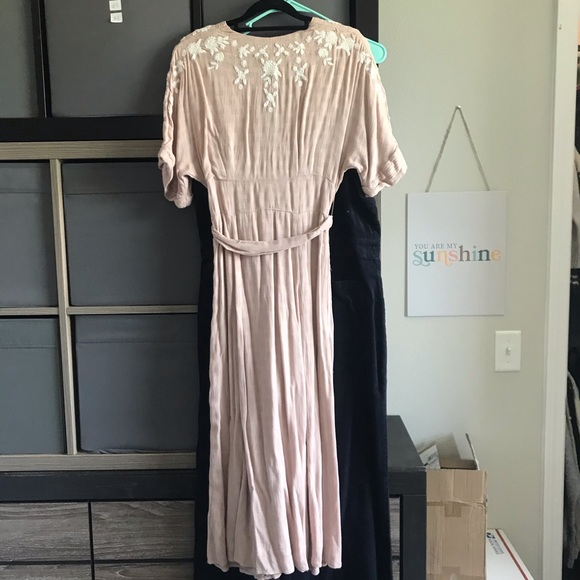❤️NWT Free People embroidered midi dress - Picture 8 of 8
